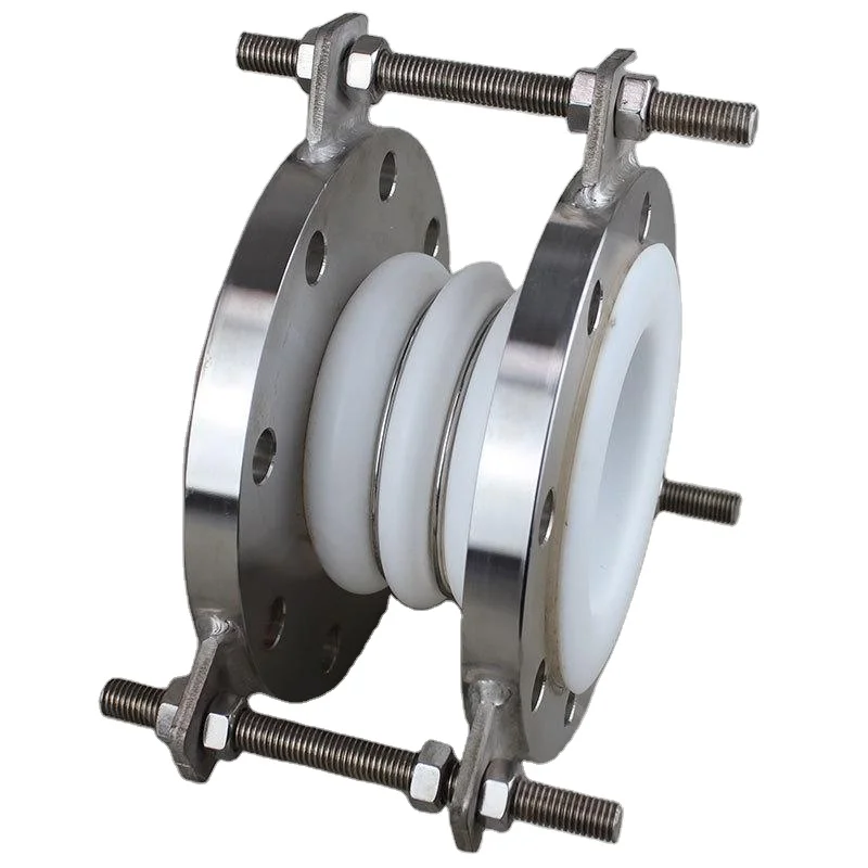 Factory customized Full PTFE Expansion Joints Bellows Compensator Adequate Supply Quality Assurance for Steel Industry