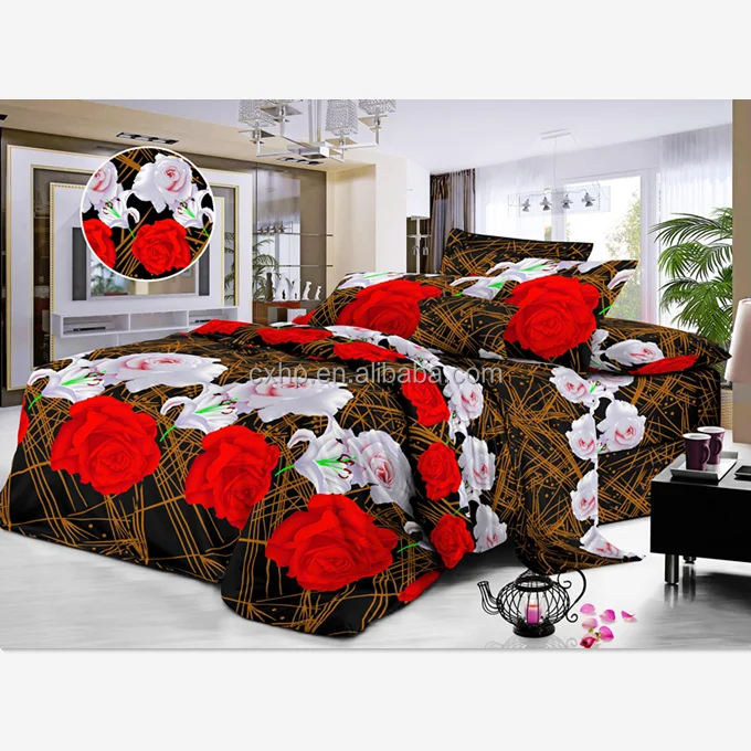 70-130gsm cheap price beautiful designs Disperse Microfiber Printing bedsheet 100% Polyester Fabric For Making Bed Sheets