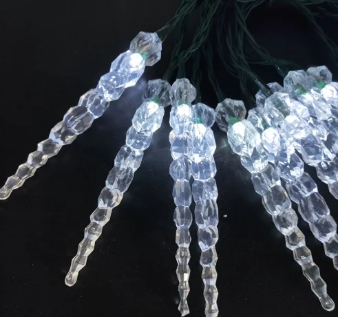 UL/CE Christmas Decorations Snowflake ice pick Christmas Lights LED battery lights