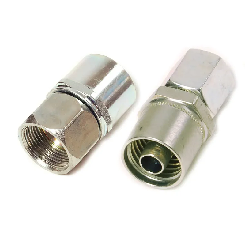 Parker hydraulics Crimp Style Hydraulic Hose Fitting  S6 Series Fittings hydraulic fittings liujin