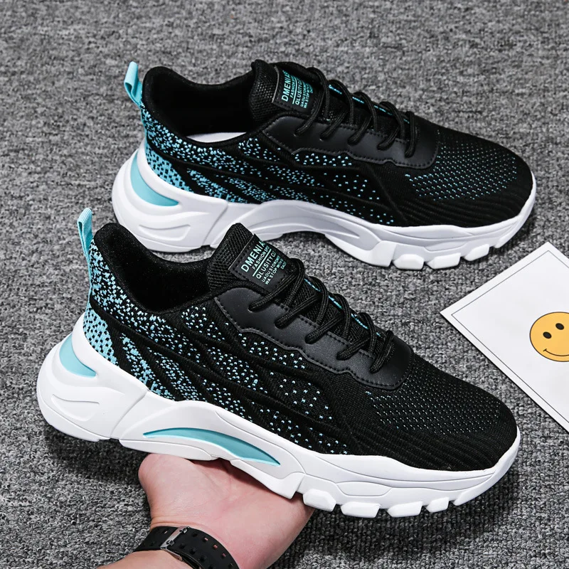 wholesale hot sale high quality jogging running fashion cheap gym sneakers custom print casual sport shoes men stock