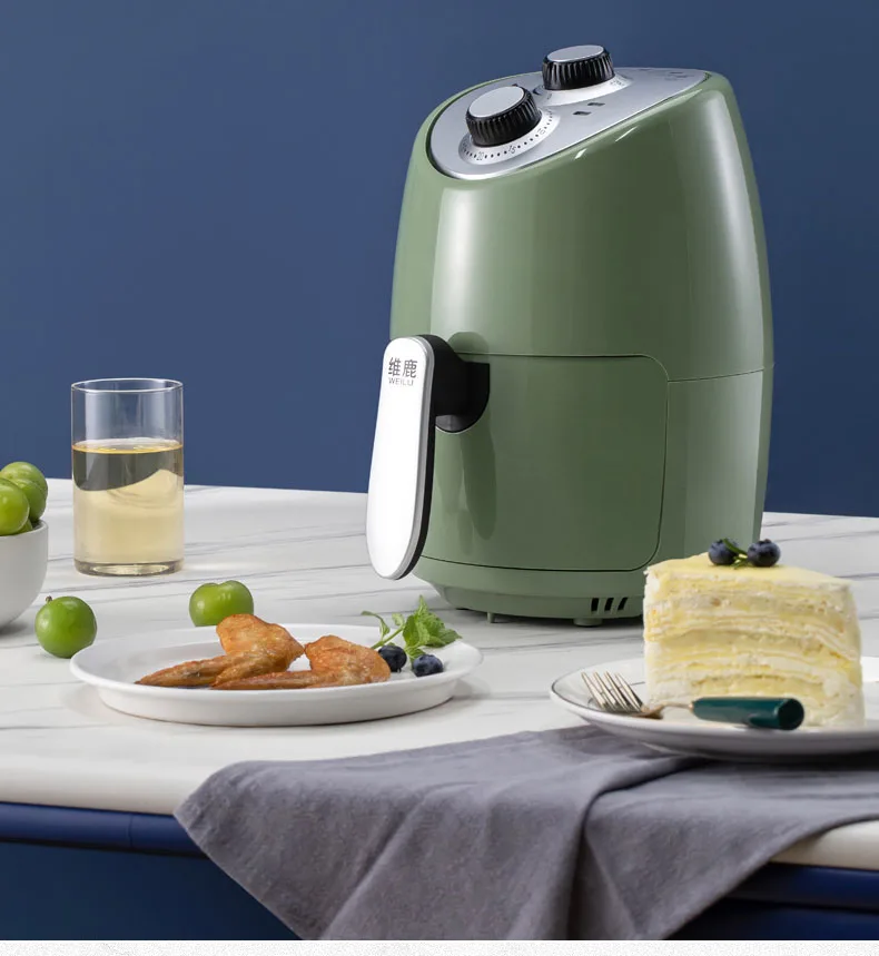Household Mini 2.6L Timed Mechanical Air Fryer