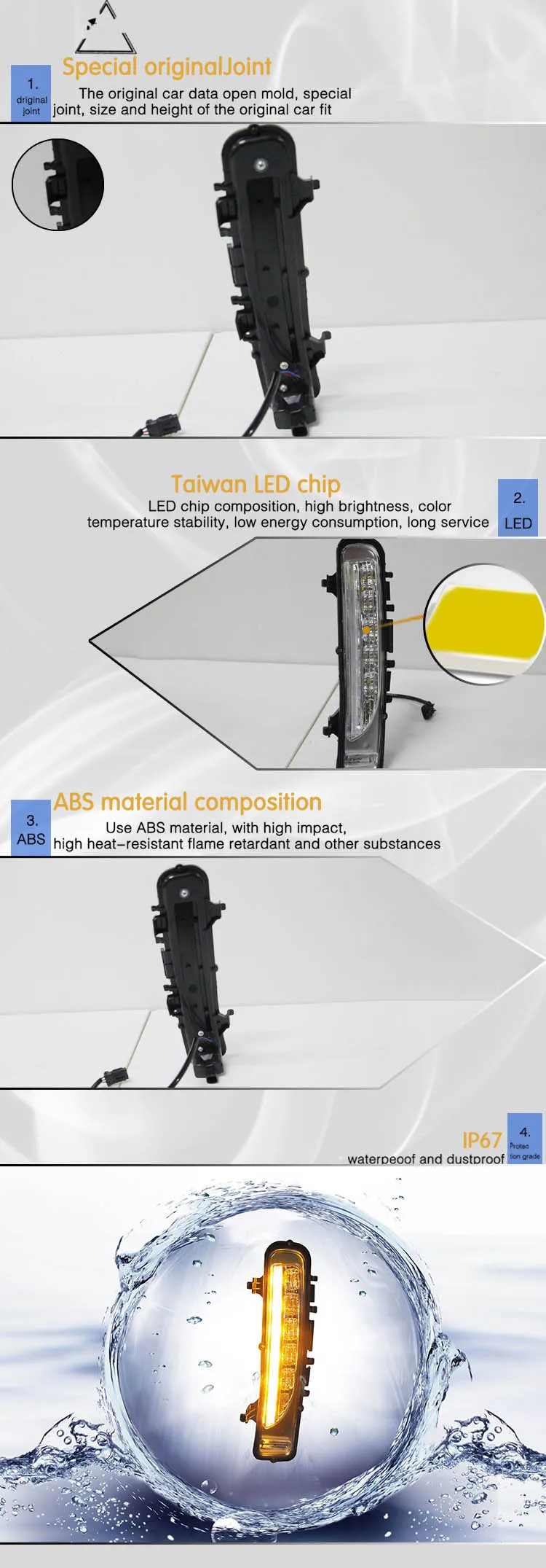 daytime running light fog lamp
