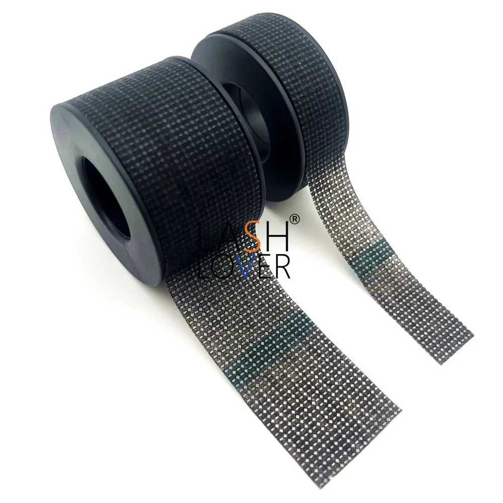 Wholesale Lash Tape Sensitive Skin Silicone Gel Tape Black Pink White Purple Green Blue Eyelash Tape for Eyelash Extension