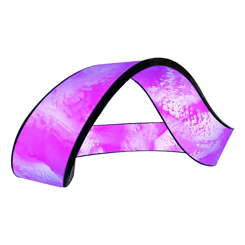 P1.568mm exhibition eye-catching surround screen seamless splicing high definition 3840Hz Video display 3D virtual reality