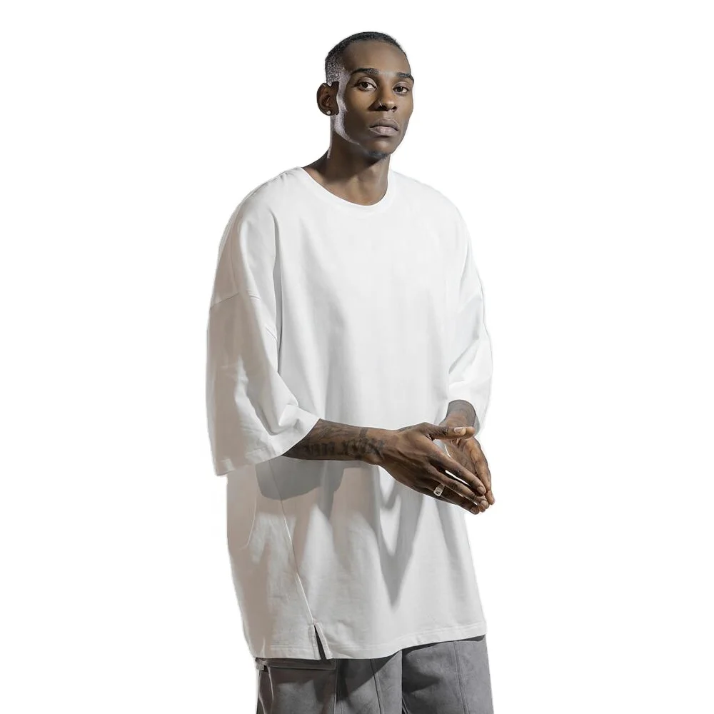 Chinese-made plain printed graphic anime sublimation hip hop punk style cotton streetwear casual oversized tee shirts blank