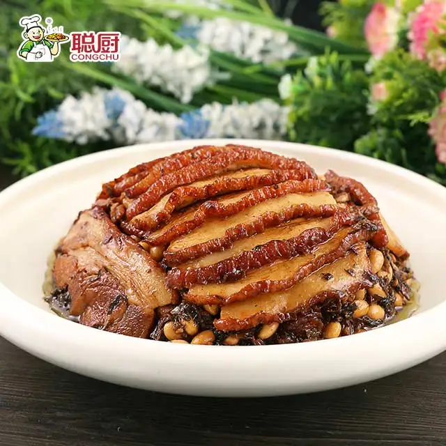 Braised Pork with Preserved Vegetables Ready to eat Food