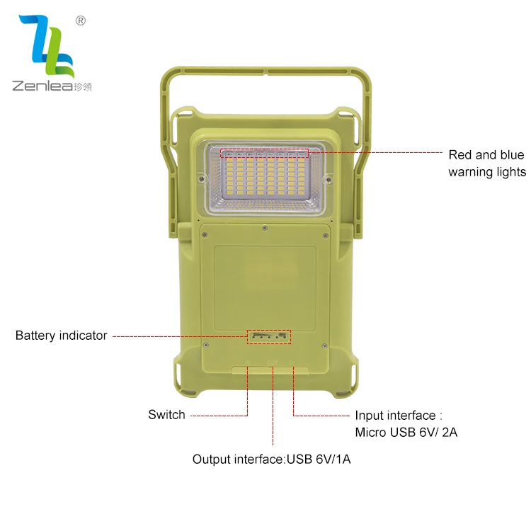 Уличный портативный фонарь для кемпинга водонепроницаемый IP65 50 Вт перезаряжаемый светодиодный Солнечный Аварийный
