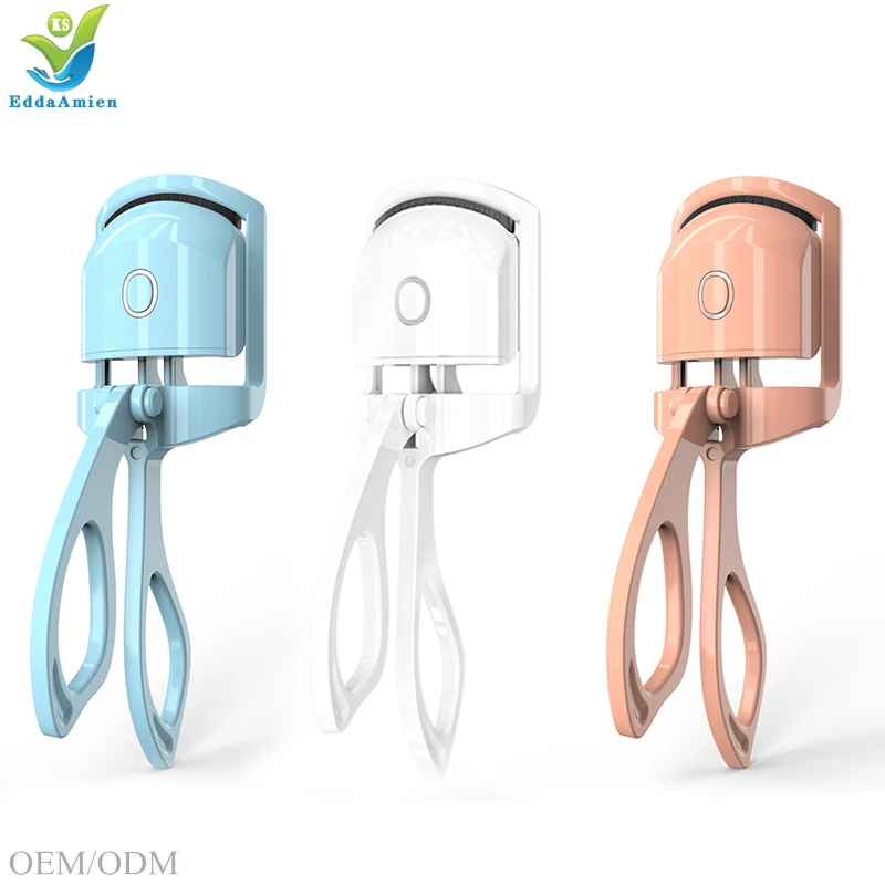 Перезаряжаемые завитки для ресниц инструменты макияжа зажим перманентной завивки портативный мини-бигуди с подогревом частная этикетка