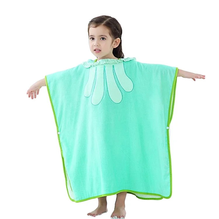 
The Latest Baby Bath Towel Blue Jellyfish Baby Hooded Bath Towel 