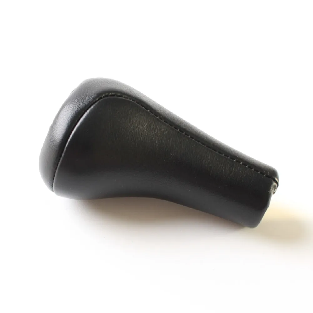 5 6 Speed for bmw E60 E90 E46 gear handle shifting head dark leather gear shifter knob cover