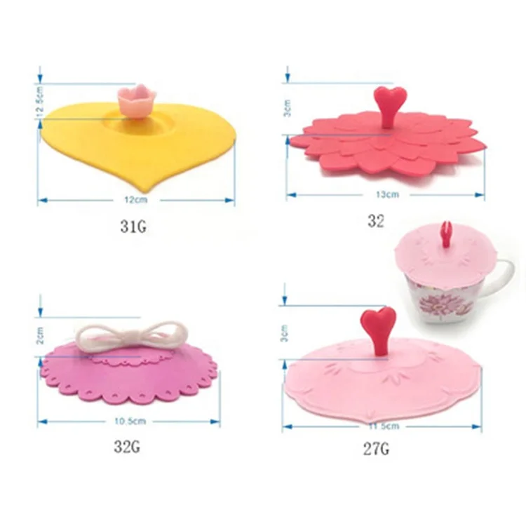 Reamazing customized style silicone lid covers silicone mug lid silicone tea cup lids for cup Covers