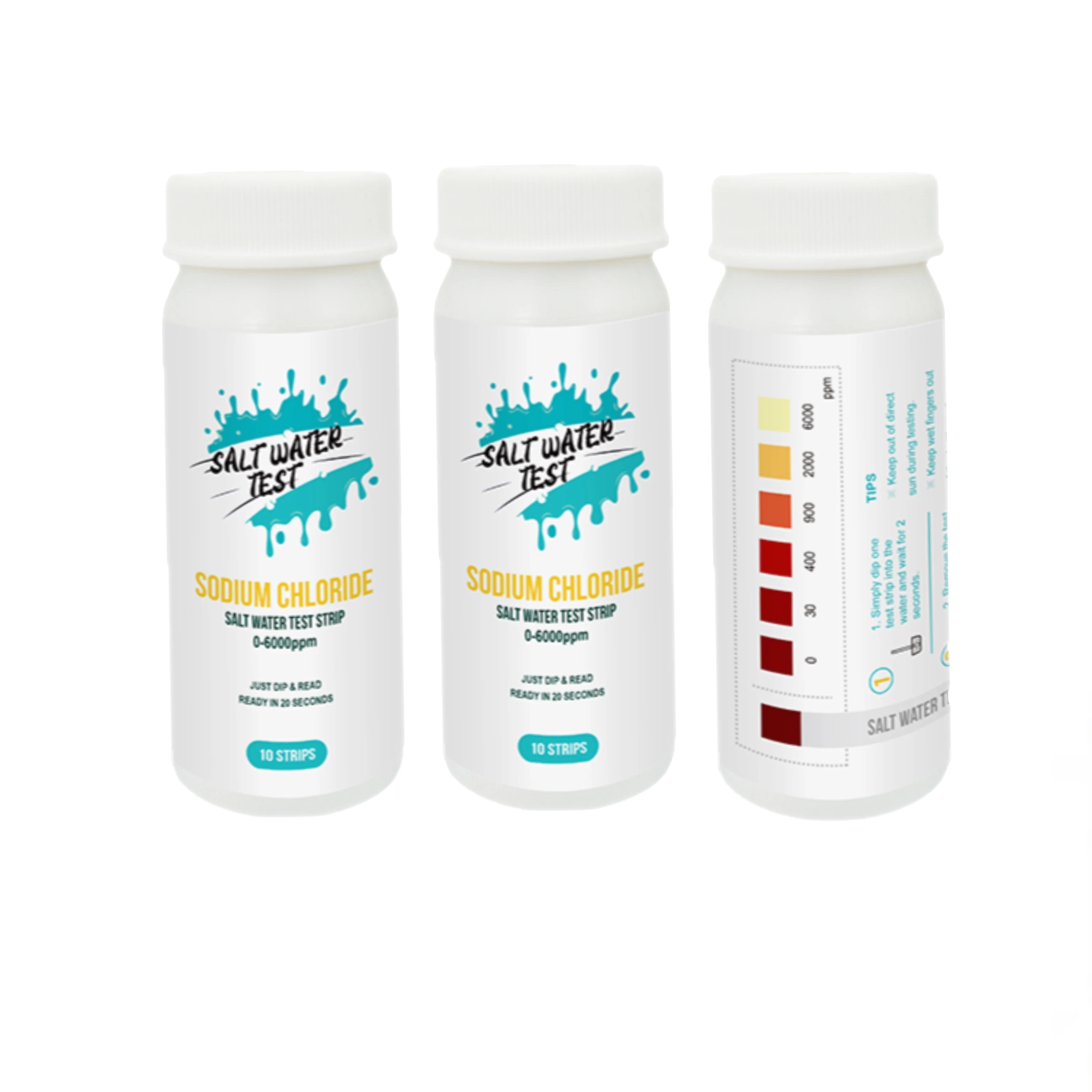 Active Sodium Chloride Salt for Salt Swimming Pool Water Test Strip