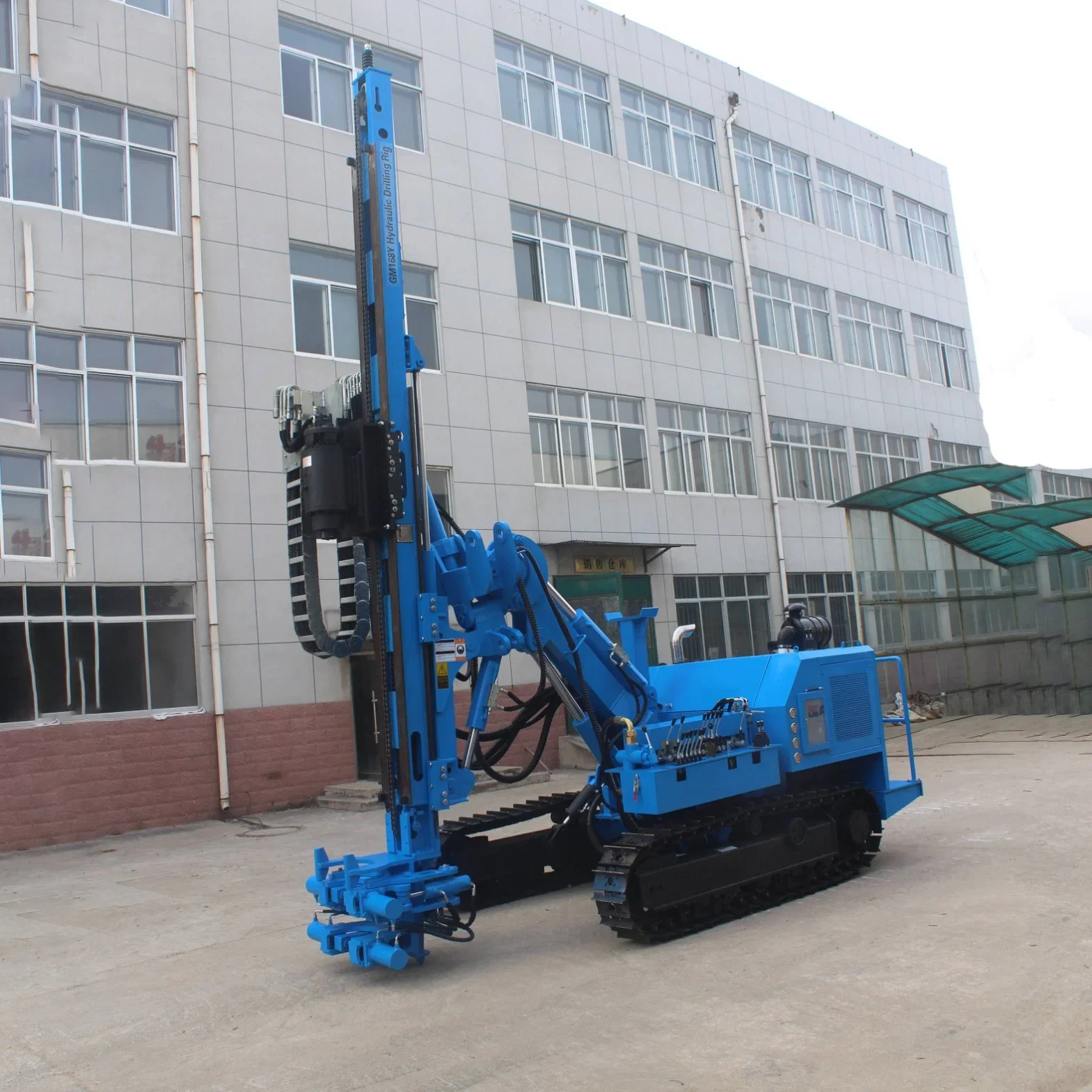 Top hammer drilling rig machine 410 complete mining rigs 12 gpu Well Drilling Rig Machine