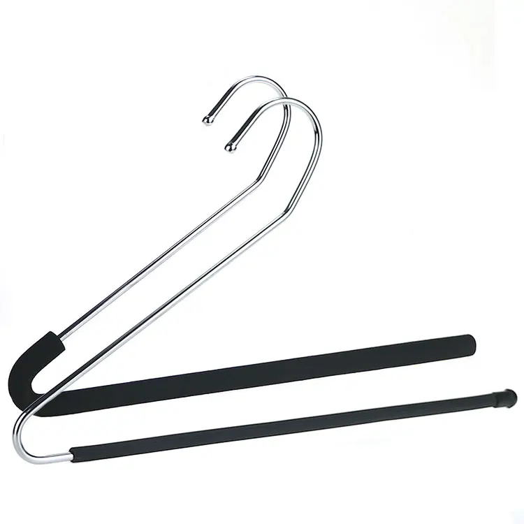 Factory Price Trousers Clothes Hanger Save Space Durable Superior Commercial Portable Clothes Hanger