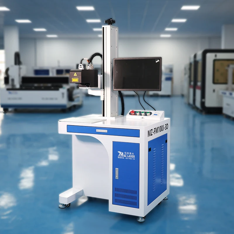 50W/60W/100W JPT Fiber Laser Marking Machine Dynamic Focusing Standard Machinery for Small Business