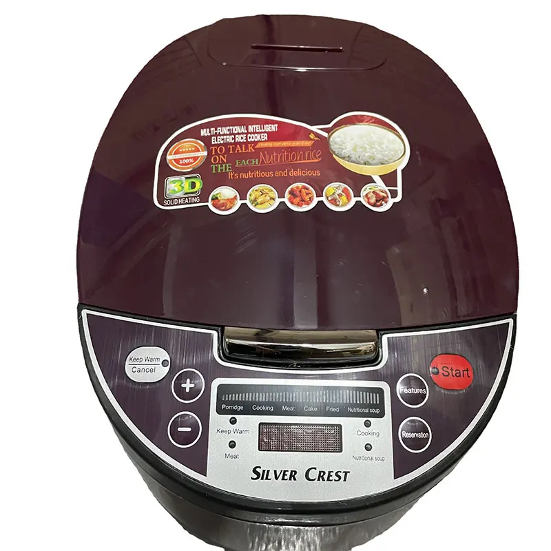 Multi Function Mini Small Low Sugar smart automatic 5l Non-stick Pink Color Electric Rice Cookers