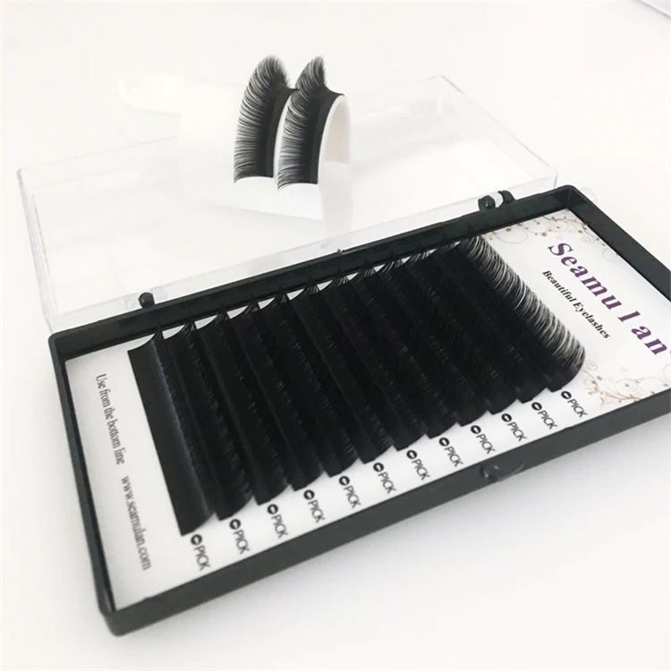 2022 New false eyelash factory ibeauty eyelashes lash extensions pre made color Fake eyelashes