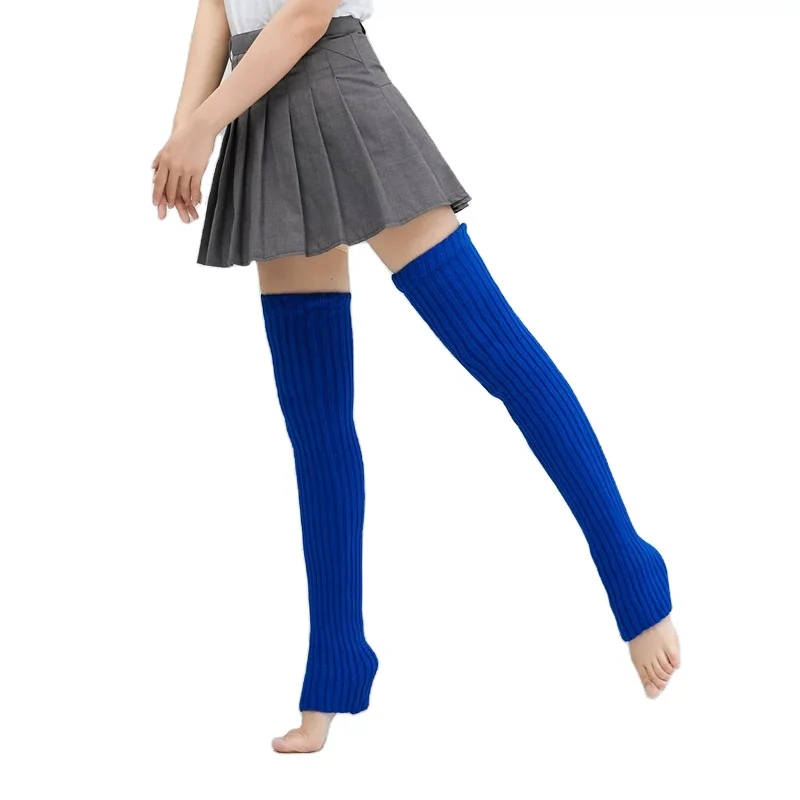 Low Moq Wholesale Low Moq Stack sock Scrunch Socks Long Knee High Adult Slouchy Women Slouch Socks