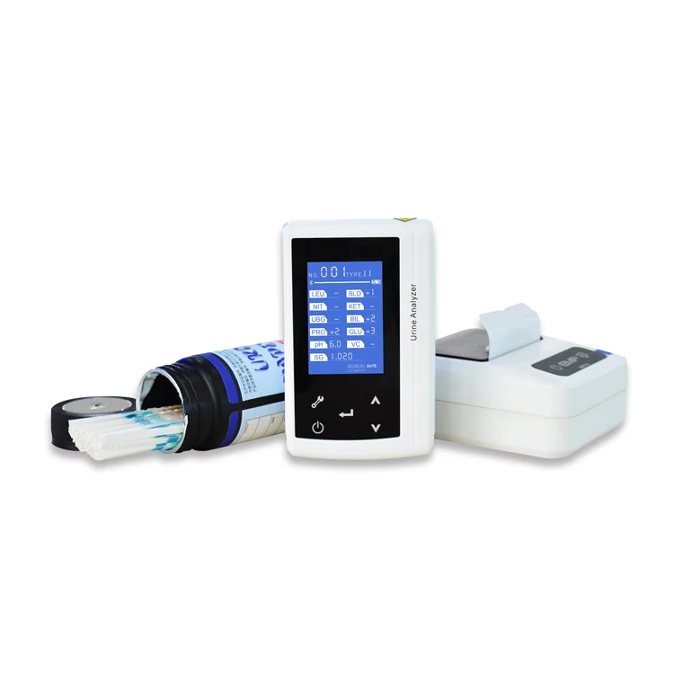 Portable 11 Parameters Auto Mini Urine Analyzer with Urinalysis Test Strips