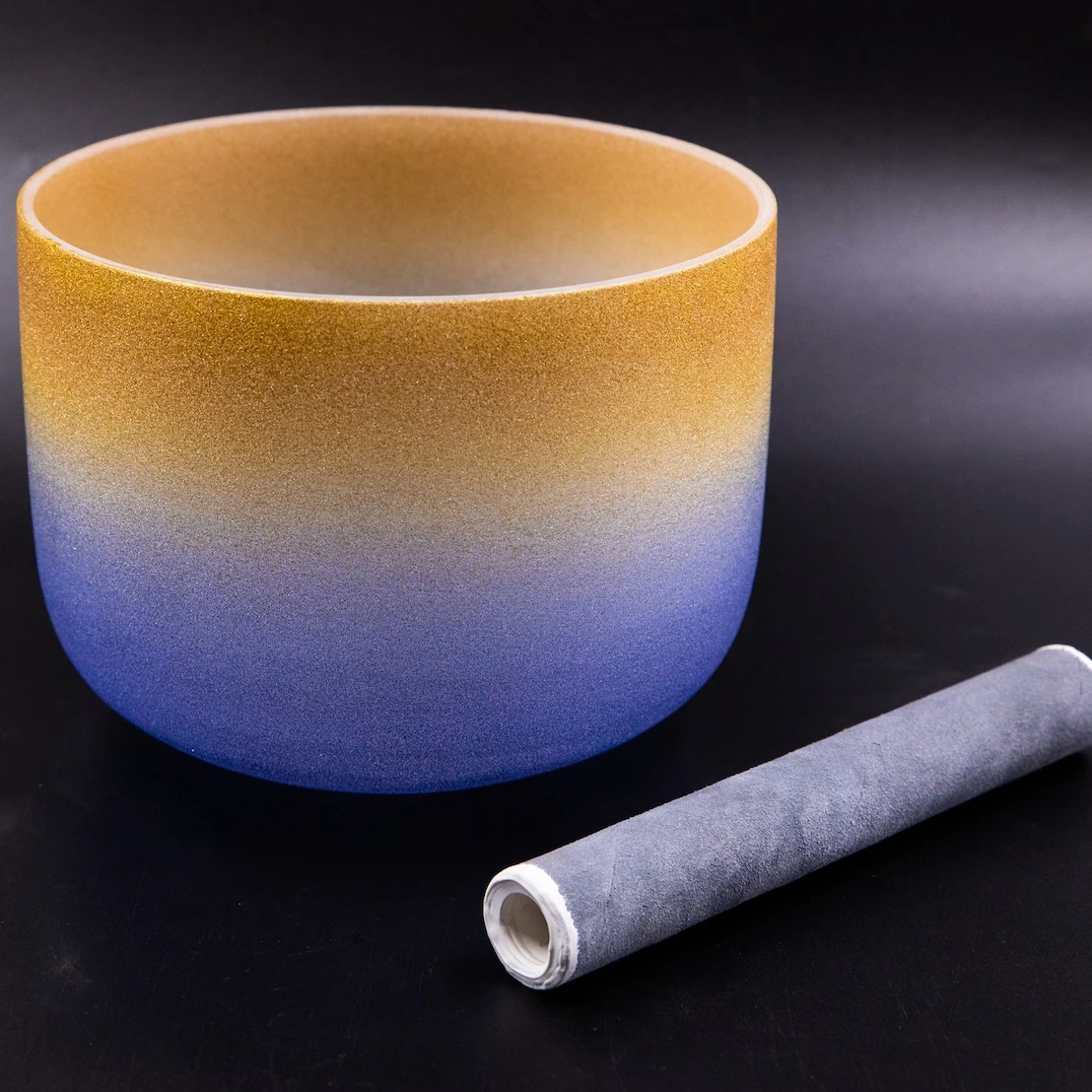 AMAZING BRAND  chakra quartz crystal singing bowl with customized colors sound healing