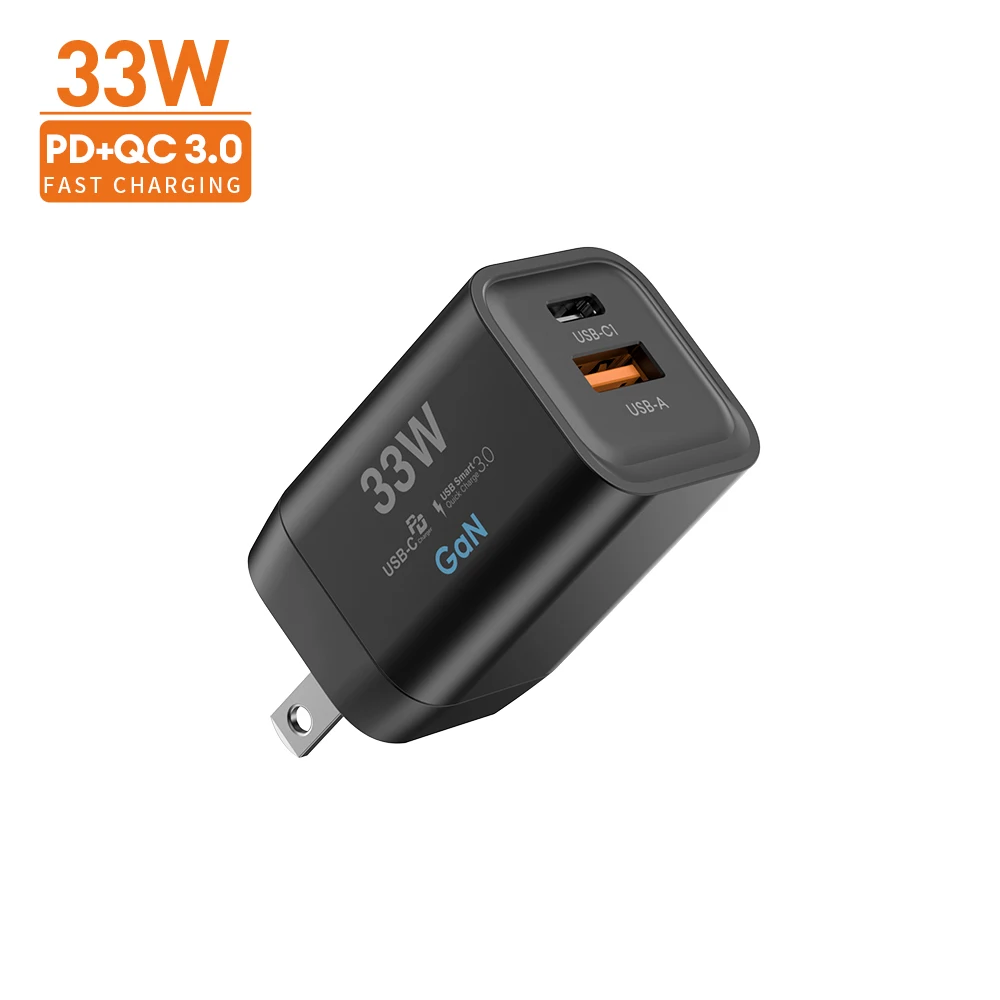 Top 33Watt 5V/3A Usb Multi Port Wall Fast Charger Quick Usb C Laptop Charger Chargers Travel Adapter For Samsung Galaxy A13