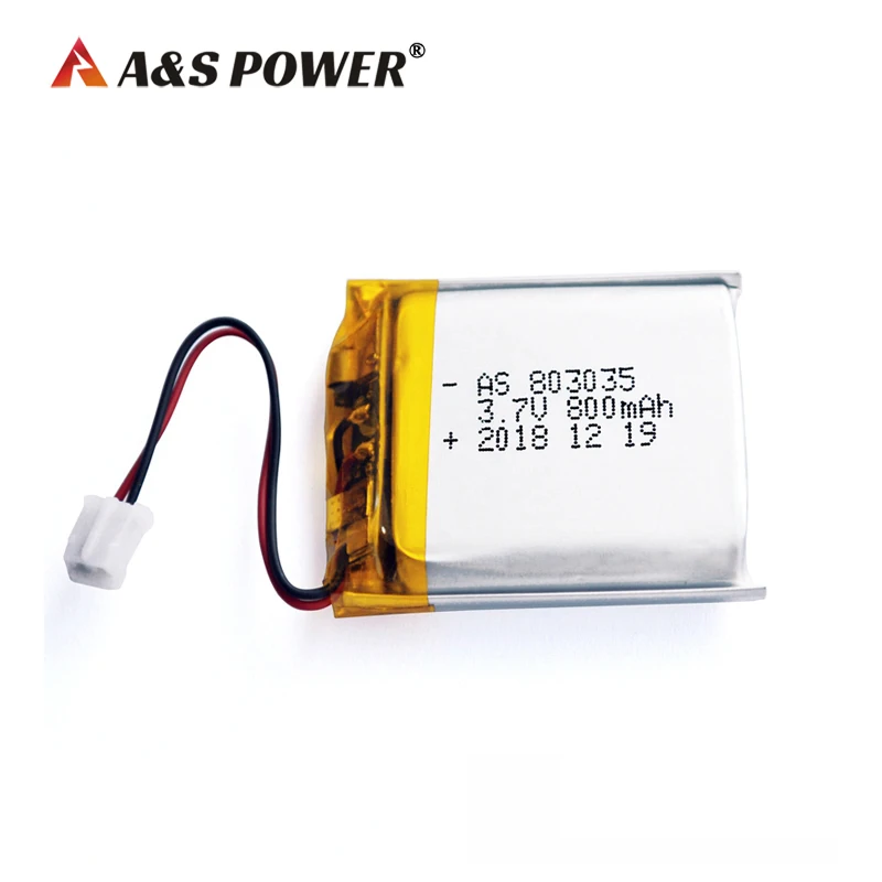 16 years factory supplier AS852528 3.7v 500mah lithium ion polymer battery for wireless products and POS Machine