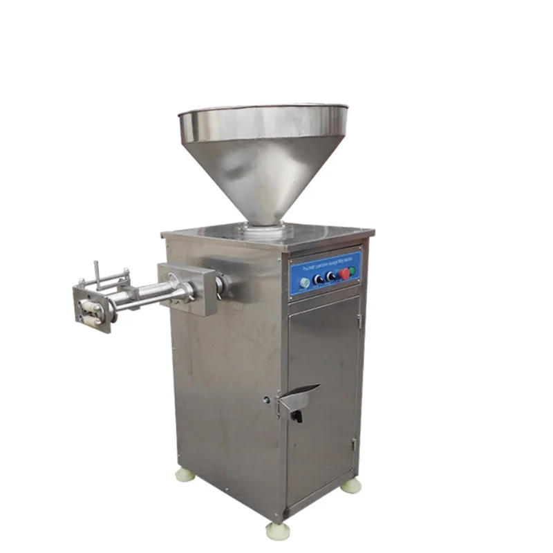 Stainless Steel Sausage Linker Machine With Twist Pneumatic Type Sausage Filler