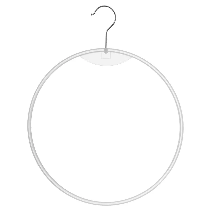 High quality underwear hanger  plastic circle  shape clothes lingerie pants sexy underwear hanger for display scarf tie hanger