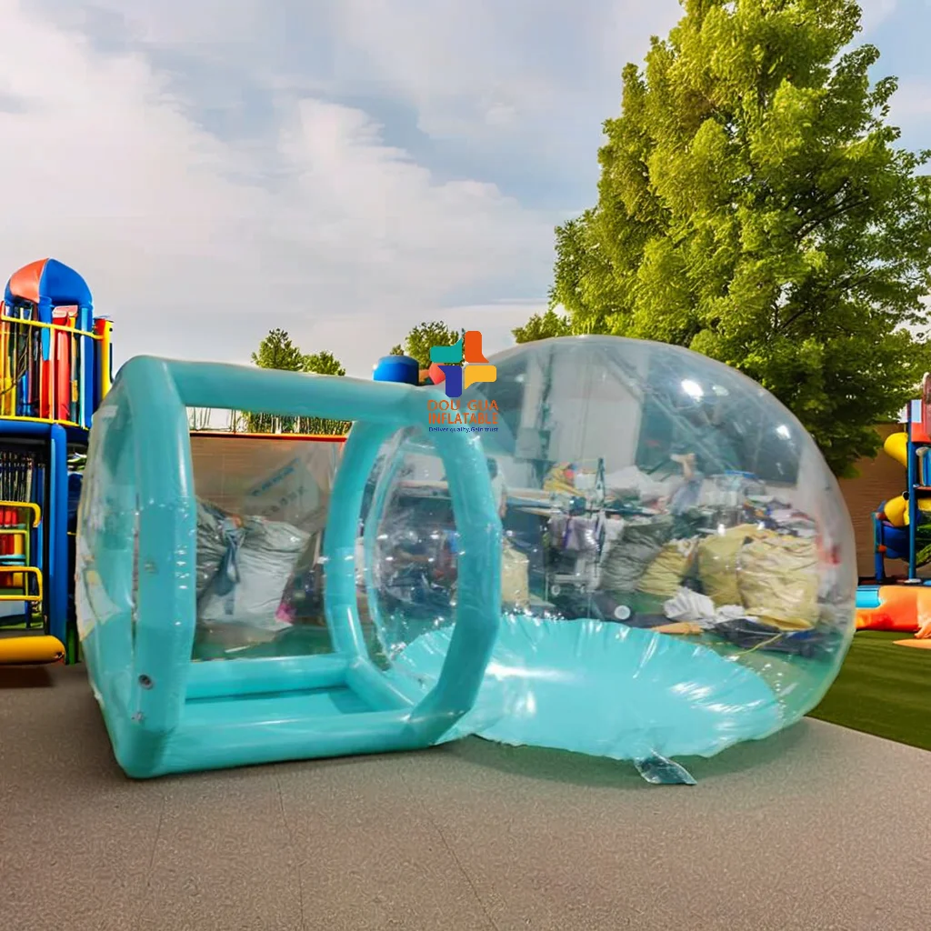 Clear Transparent Inflatable Bubble House Kids Party Fun Dome Balloons Igloo Tent for School Occasions