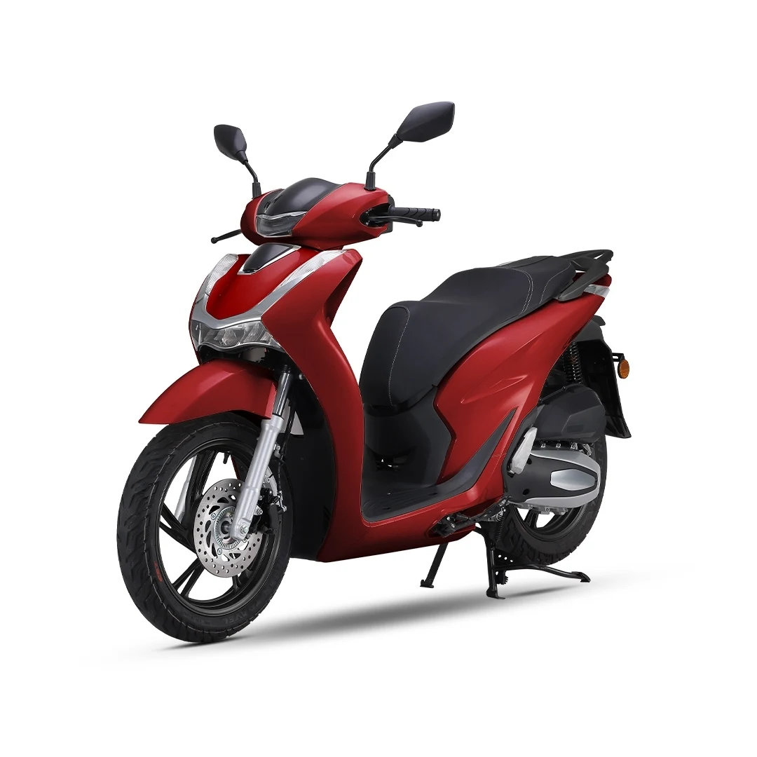 The newly designed moped SH 150cc petrol scooter with air-cooled engine has a maximum speed of 110kmh fuel motorcycle