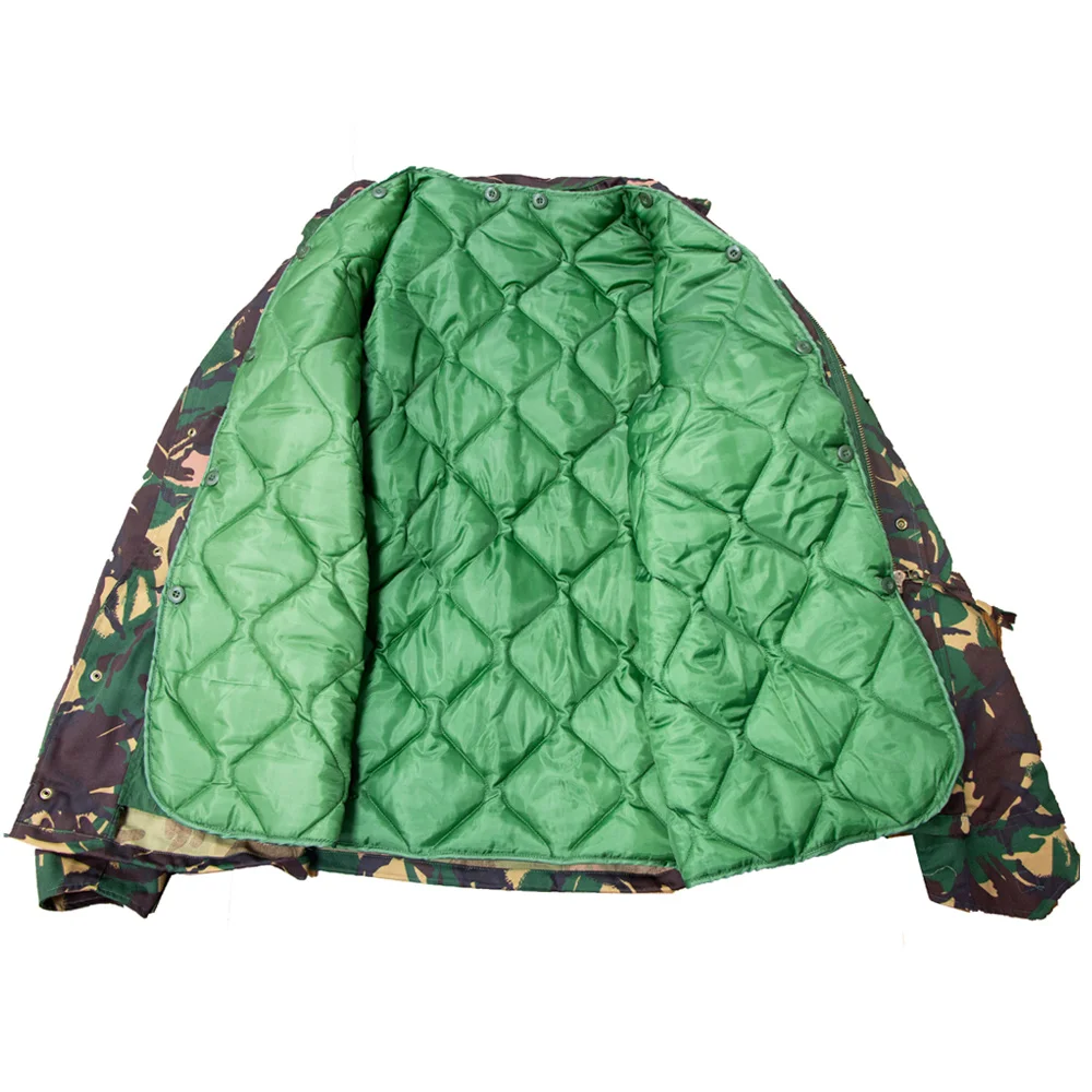 Factory price Tanzania British tactical camouflage M65 detachable jacket winter windproof warm camouflage jacket