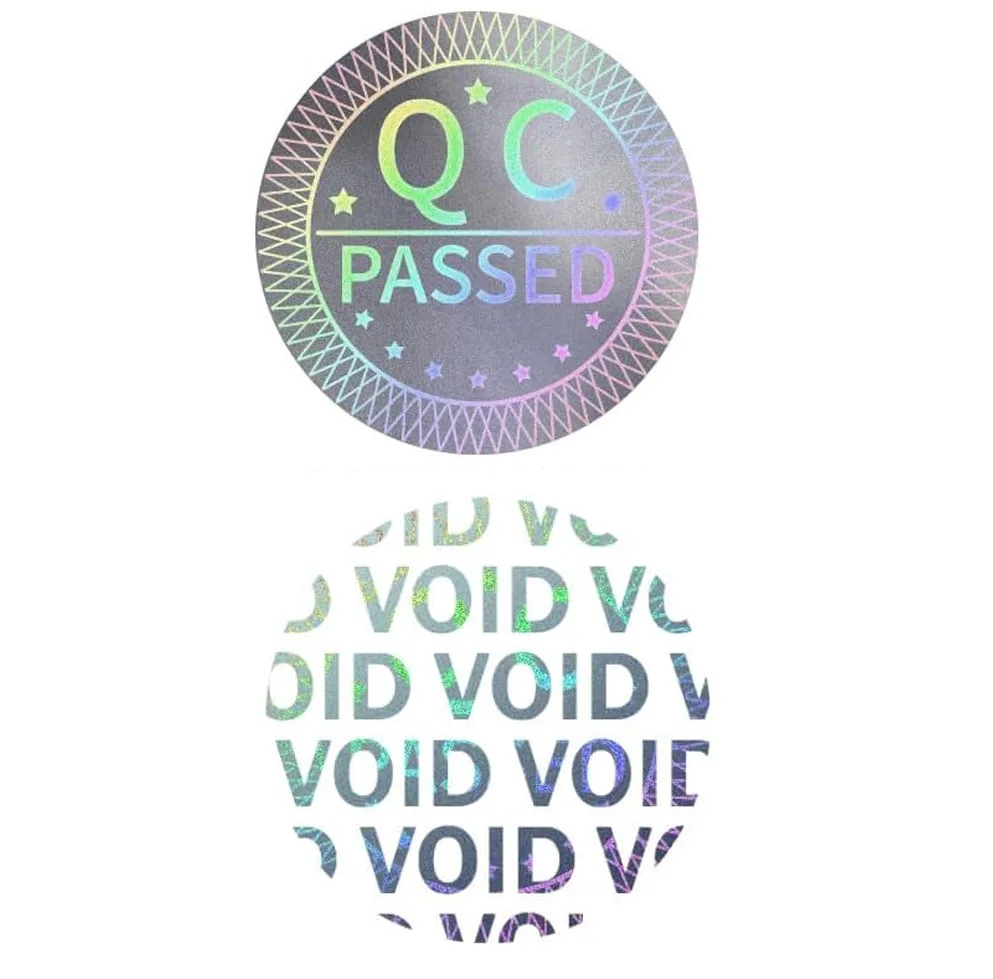 Anti-counterfeiting Security Holographic Labels Sticker for Product Authentication