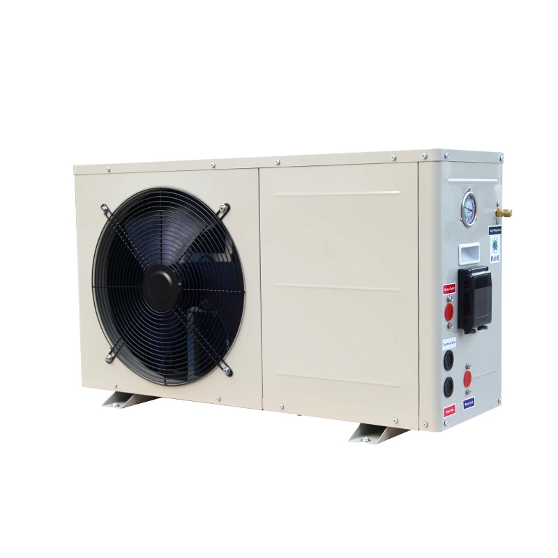 8KW Residential Water Heating System Air Source Water Heater Heat Pump With Hi-COP And Safety