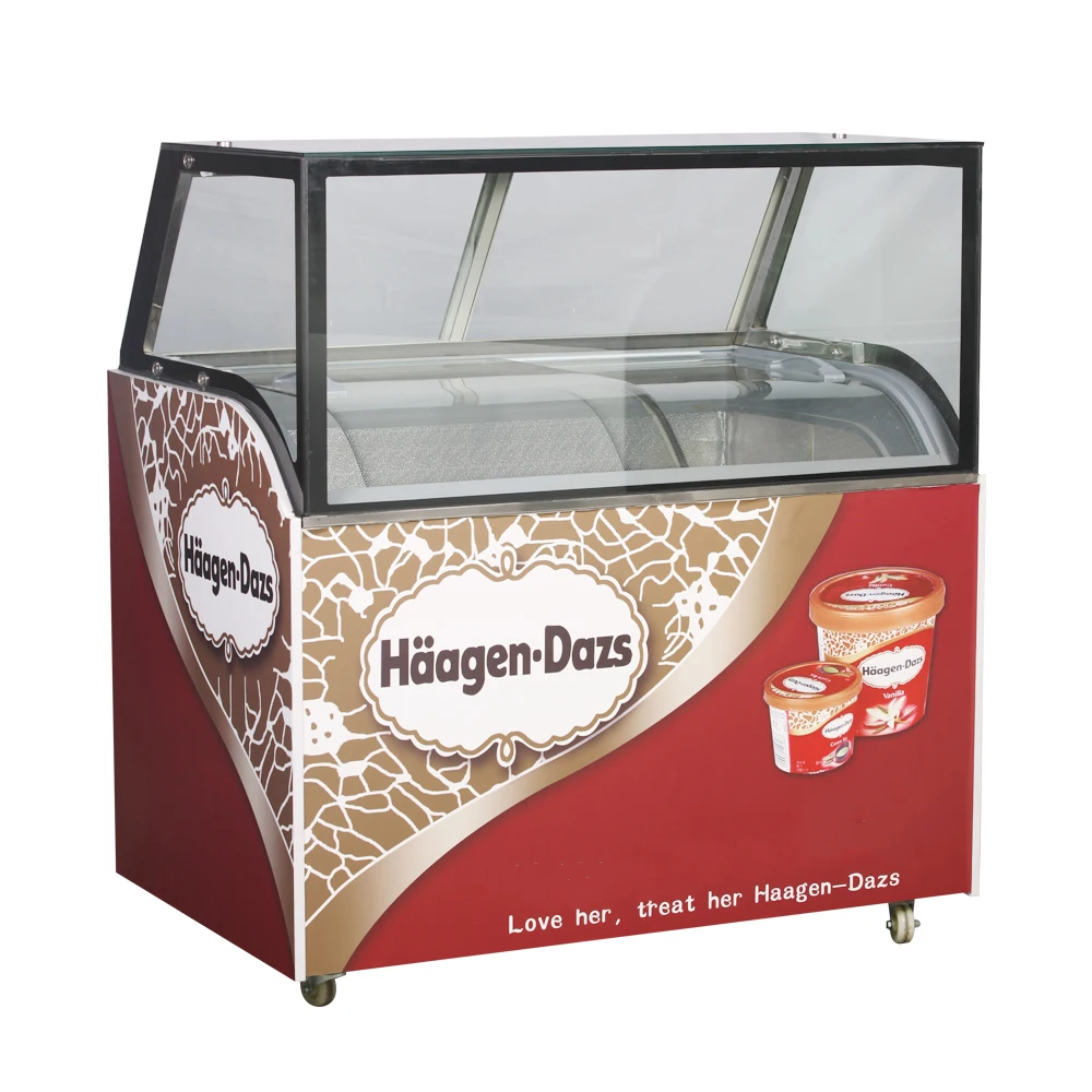 Морозильная камера для мороженого Gelato/мини морозильная мороженого/акриловая витрина