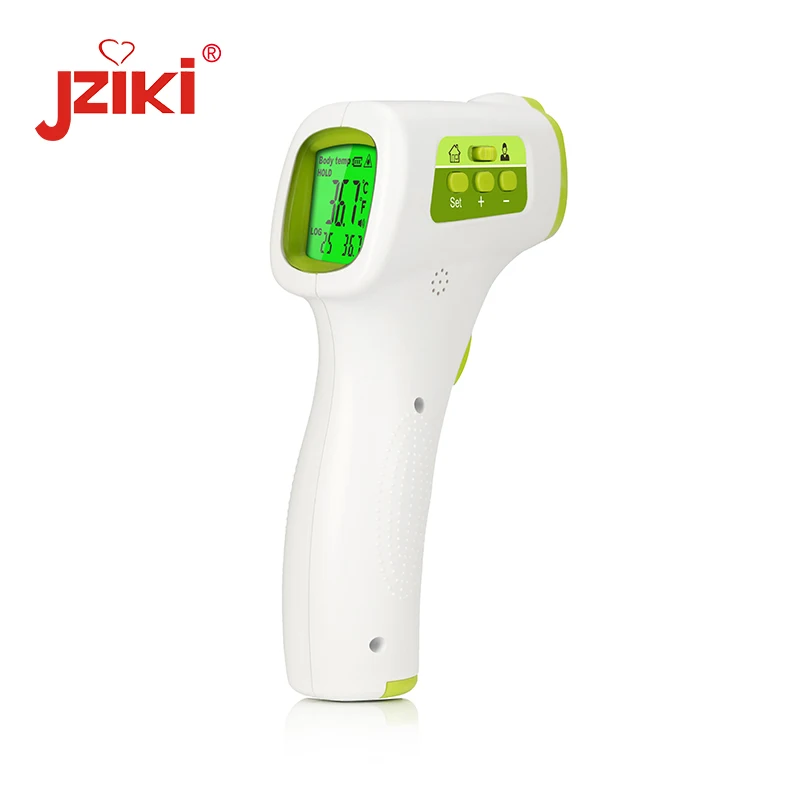 Manufacture approved head non contact ir infrared thermometer digital colors back light infrared body thermometer