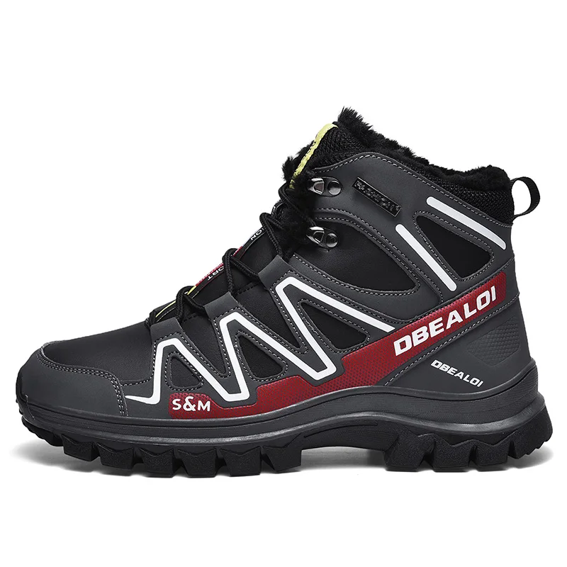 
Factory Price Mens Trail Hiking Shoes Outdoor Cotton-Padded Shoes Winter Good Hiking Shoes Hiking Footwear 