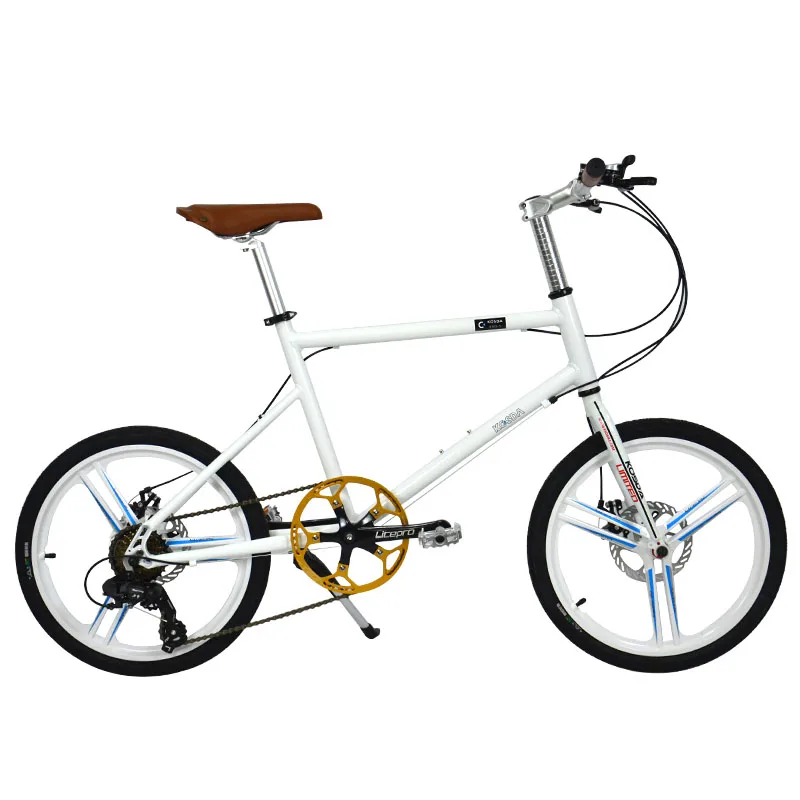 hot sale 20inch aluminum alloy wheel diameter disc brake 7 speed mini tandem road  brand folding  bicycle