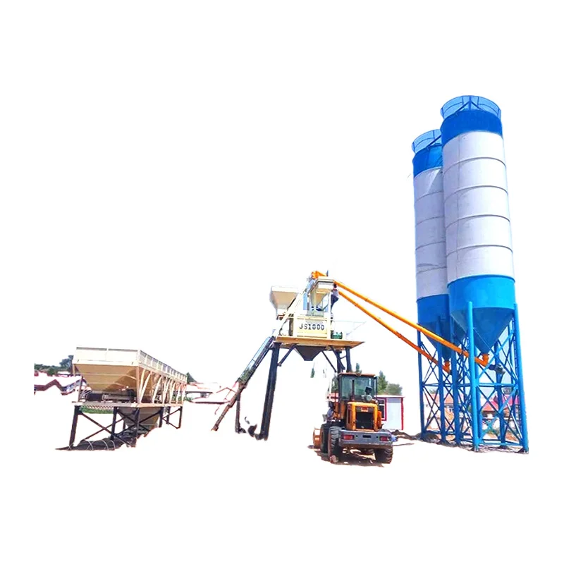China Factory Manufacture 50m3/H dry mix concrete plant concrete mixing batch plant on sale