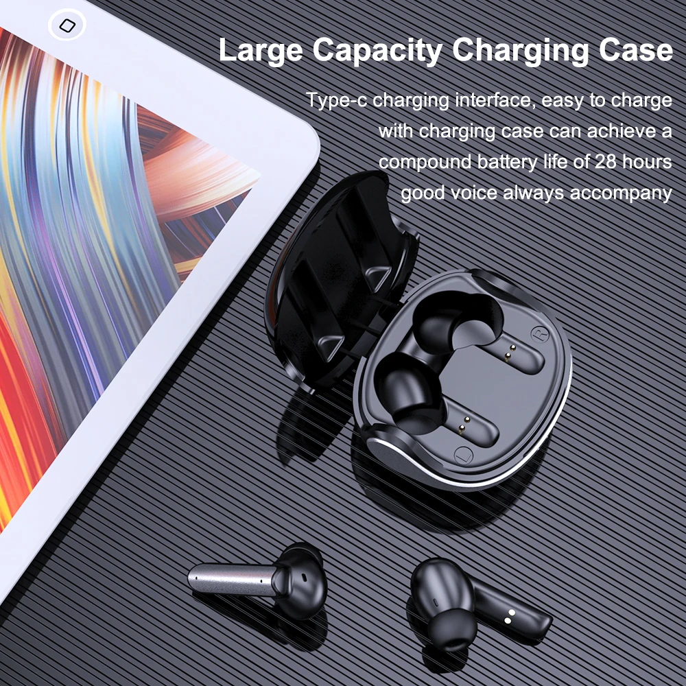 New arrival K60 TWS ANC ENC Wireless earbud BT 5.3 Earphone Wireless Earbuds hd call stereo sound Android IOS Phones tws earbuds
