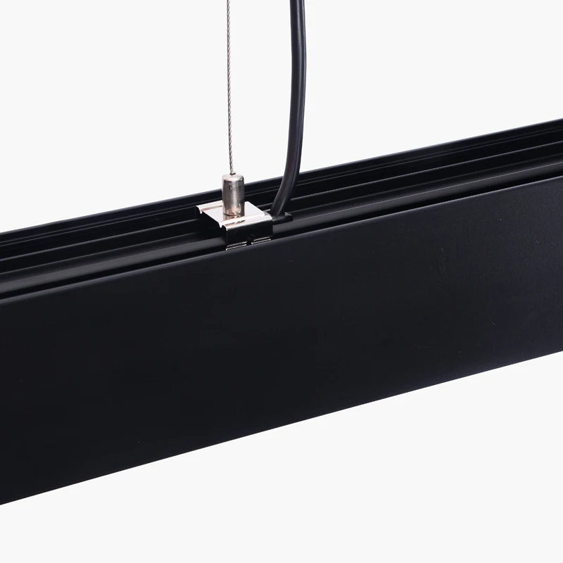 Industrial Lighting Modern Hanging Luminaire Lamp LED Batten Tube Linear Pendant Light