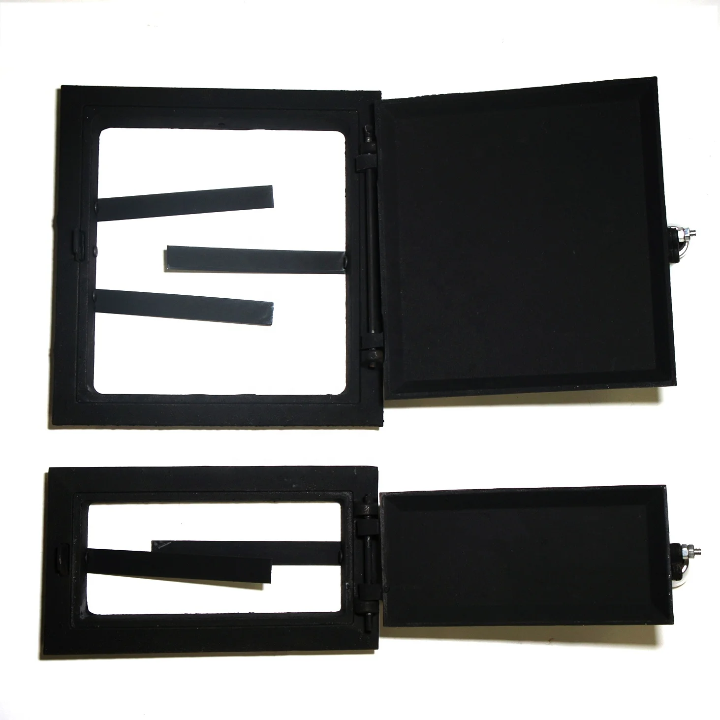 
Brand new fire protection stove doors cast iron fireplace double doors cast iron stove door 