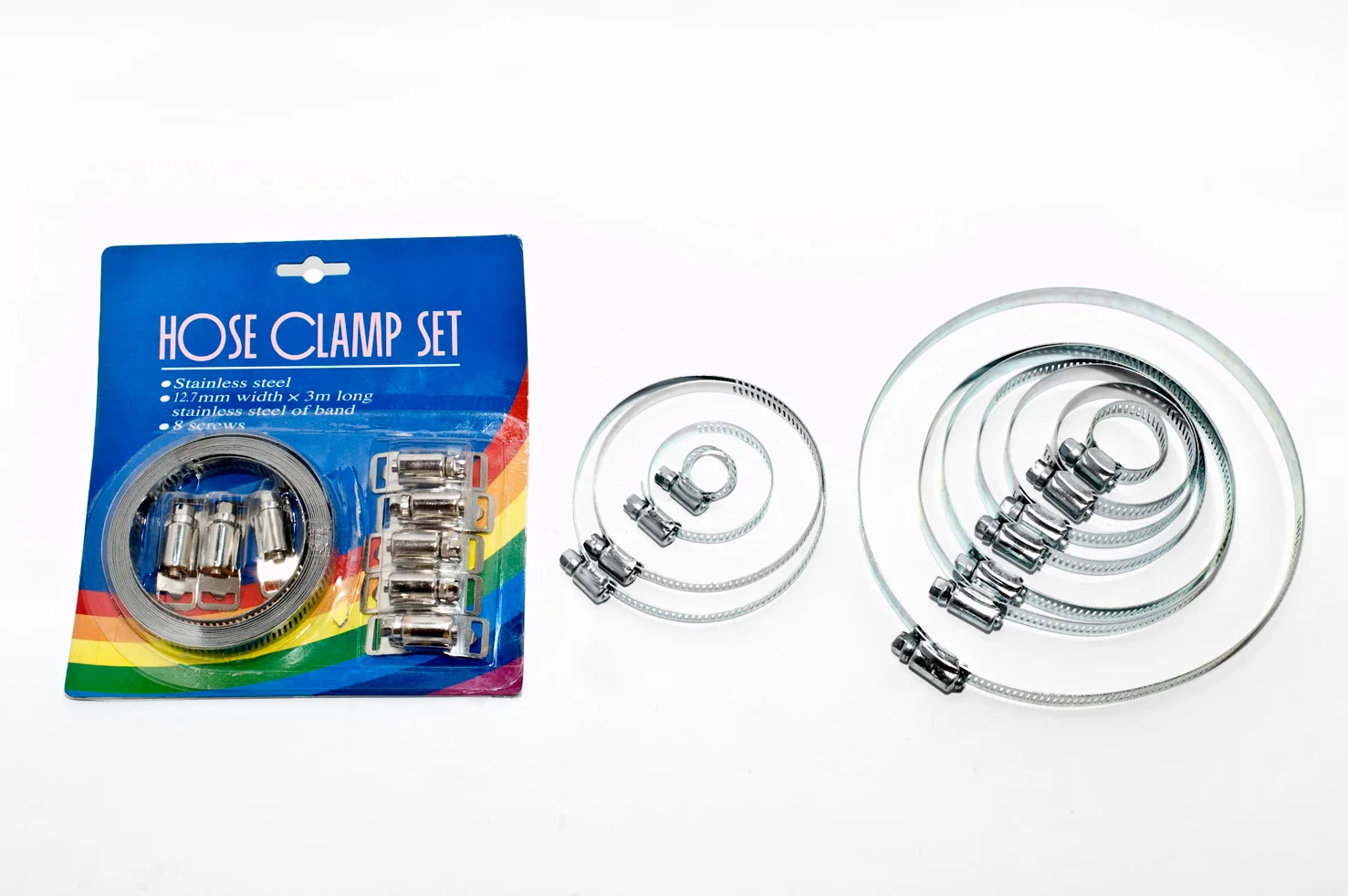 Made In Taiwan American Hose Quick Release Adjustable Stainless Steel Pipe Clamp For General Industry