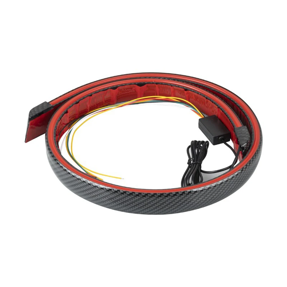 LED spoiler Car tail light RED Brake Reverse DRL decoration Lights 12V led Strip Turn Signal Truck Led Tail Lights