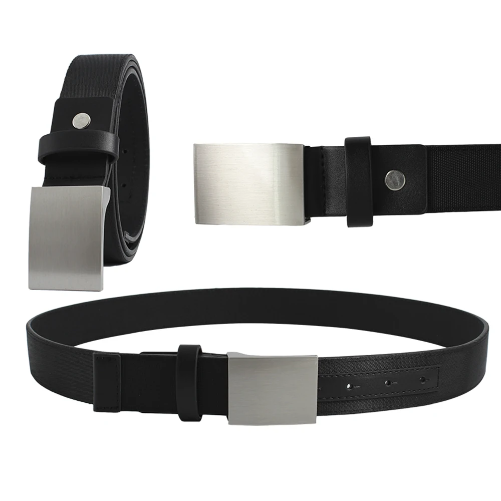 High Quality Alloy Plate Buckle Belts Best Selling Fashion Men Design Dress belt