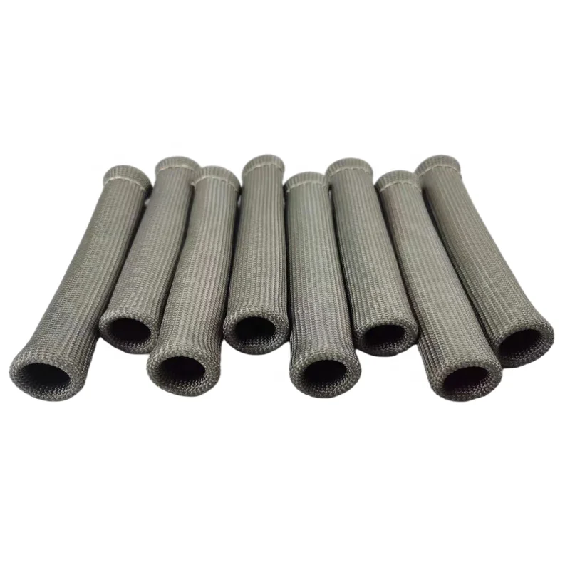 Gray ignition spark plug wire/spark plug boot insulation fiberglass sleeve/cover/protector