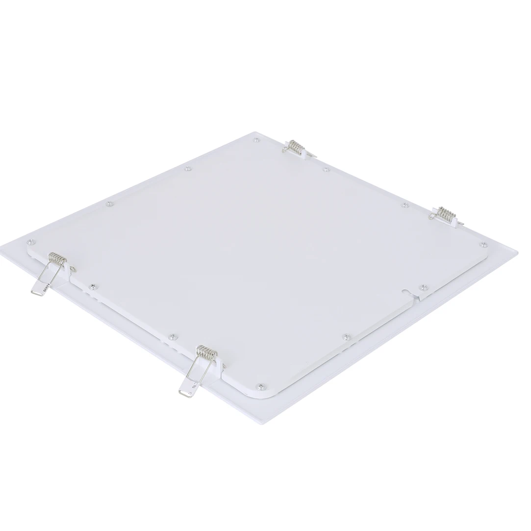 Indoor Square Ceiling Panel Lights Dimmable Fixture Square Recessed Surface Mounted LED Frame Panel Light