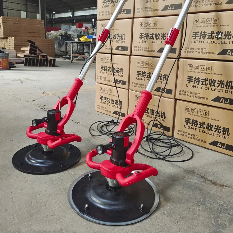 Electric handheld wall plaster machine  Concrete cement wall plastering machine Gypsum finishing polishing machine