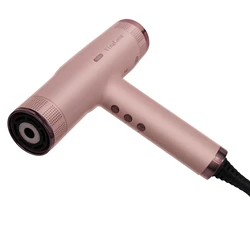 Новое поступление, ЖК-дисплей, бесщеточный двигатель постоянного тока, фен, легкий вес, фен для волос, одношаговая щетка для волос, 3 в 1, магнитное сопло