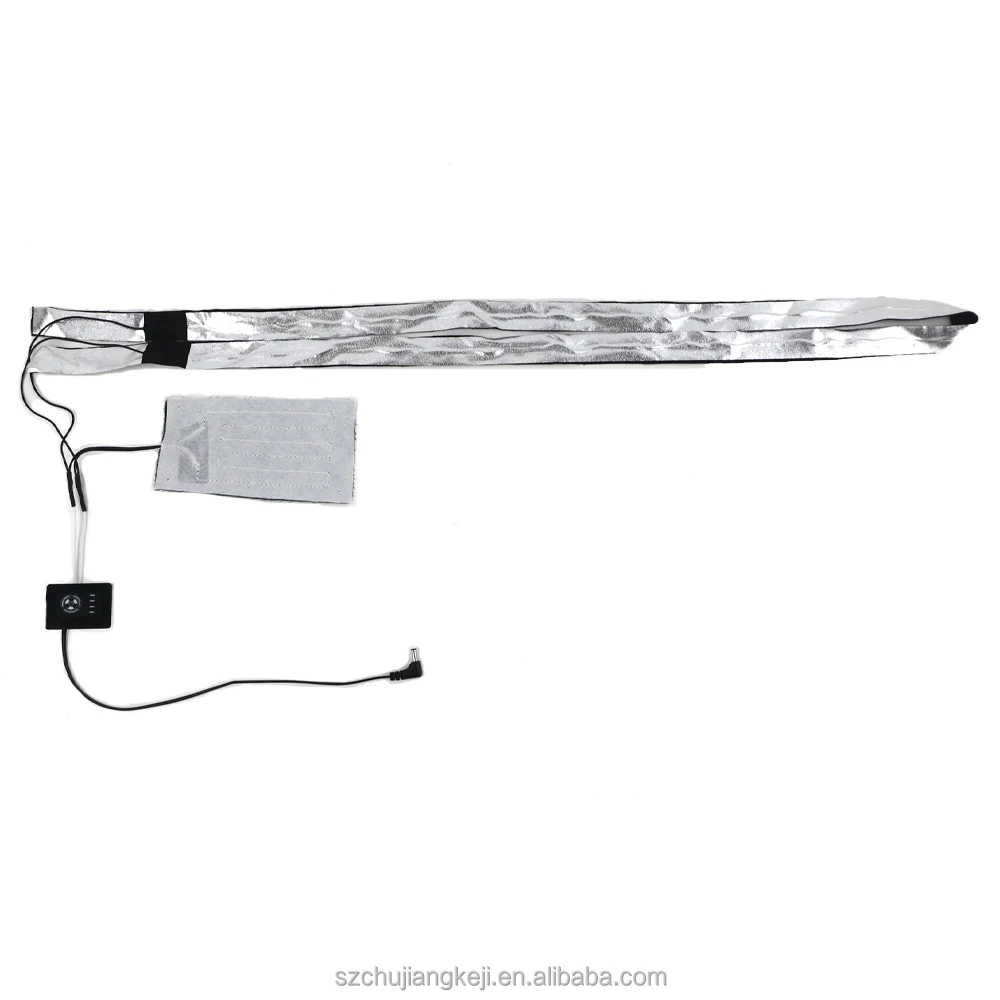 New Design heated gloves system heating pad 7.4 V strip and pad design electric glove heating pad